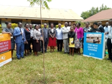 Official Launch of the Nile English Course Book by the Permanent Secretary Ministry of Education and Sports in Kayunga District.